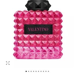 Valentino Pink Studded Perfume Bottle